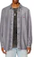 Order Diesel SS24 OVAL-D Gray Single-Breasted Slim Fit Long Sleeve Jacket A03534068G-I02