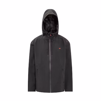 Diesel SS24 OVAL-D Letter Graphic Slim Fit Hoodie Jacket Black Mens A106560CGBP-900