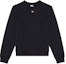 Order DIESEL SS24 OVAL-D Logo Crewneck Pullover Sweatshirt Unisex Black A040750GEAD-9XX