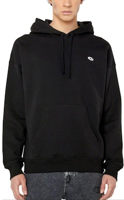 DIESEL SS24 Oval-D Logo Print Hoodie Warna Hitam A037860BKAF-9XX Shop DIESEL SS24 Oval-D Logo Print Hoodie Warna Hitam A037860BKAF-9XX