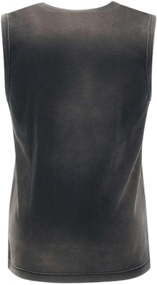 디젤 SS24 오벌-D 루즈핏 로고 자수 민소매 탱크탑 그레이 남성용. A136010CHBI-9XXA Lookbook 디젤 SS24 오벌-D 루즈핏 로고 자수 민소매 탱크탑 그레이 남성용. A136010CHBI-9XXA