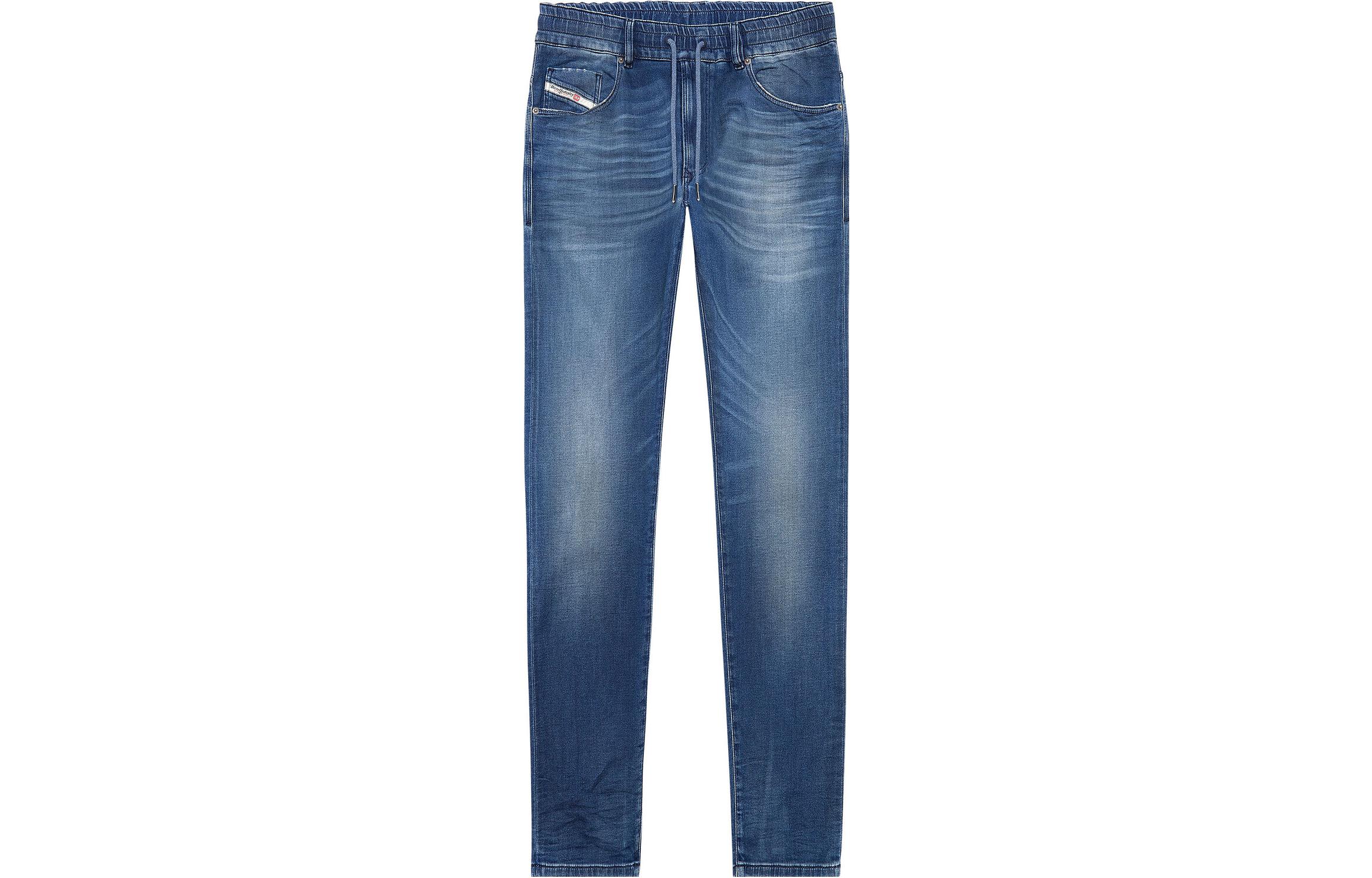 DIESEL Straight-Leg Washed Vintage Denim Jeans Men Blue A09721068FM-01