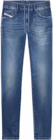 DIESEL Straight-Leg Washed Vintage Denim Jeans Men Blue A09721068FM-01 DIESEL Straight-Leg Washed Vintage Denim Jeans Men Blue A09721068FM-01
