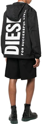 Diesel Water-Resistant Sports Jacket Black A077960EFAK9XX Purchase Diesel Water-Resistant Sports Jacket Black A077960EFAK9XX