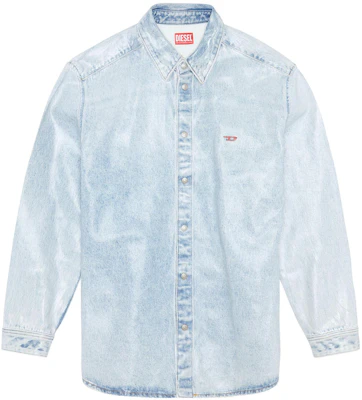 Jaket Denim Kasual Diesel Waxed Solid Biru. A07111007H801 Buy Jaket Denim Kasual Diesel Waxed Solid Biru. A07111007H801