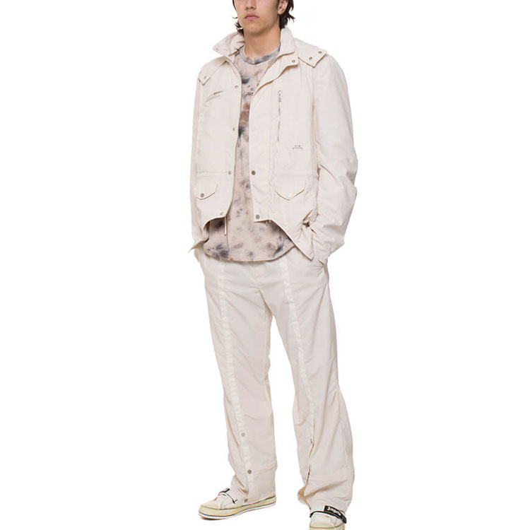 Lookbook DIESEL x A-COLD-WALL* 象牙色尼龍連帽外套聯名款 ACW-JK03-GIACCA-BNPD