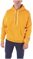 Diesel Yellow Hoodie with Sleeve Logo Embroidery A031650GCAB258 Diesel Yellow Hoodie with Sleeve Logo Embroidery A031650GCAB258
