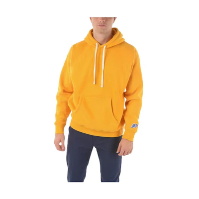Diesel Yellow Hoodie with Sleeve Logo Embroidery A031650GCAB258