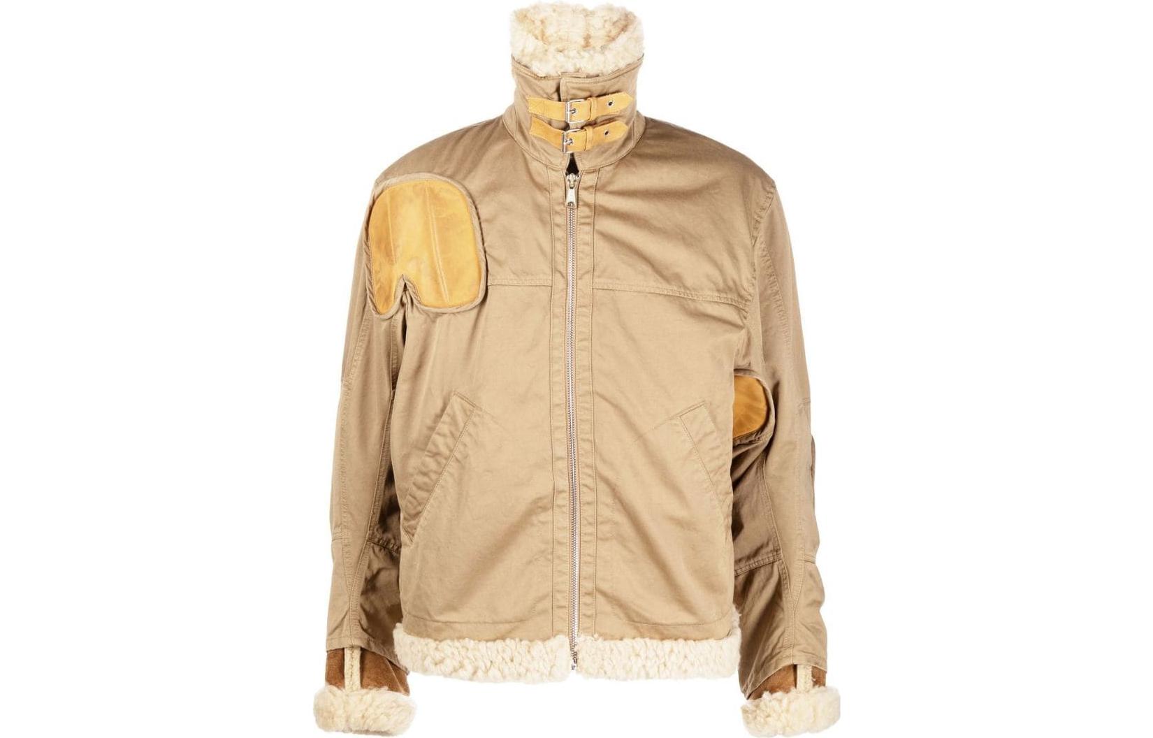 Diesel Zip-Up Long-Sleeve Mock Neck Jacket A071330HGAE7BD