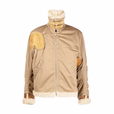 Diesel Zip-Up Long-Sleeve Mock Neck Jacket A071330HGAE7BD