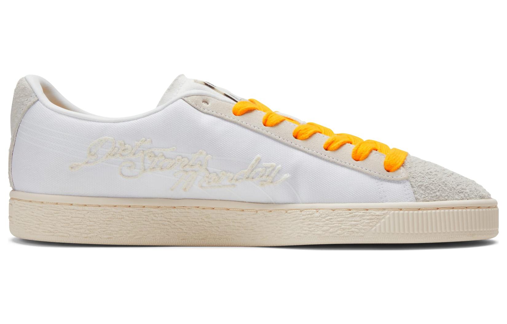 Order DIET STARTS MONDAY x PUMA Suede 防滑耐磨 低筒 滑板鞋 男女同款 白黃