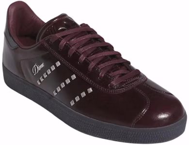 Dime x adidas Gazelle ADV 'Merah Maroon Perak Stud Metallic' IG2046 Lookbook Dime x adidas Gazelle ADV 'Merah Maroon Perak Stud Metallic' IG2046