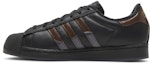 Lookbook Dime x adidas Superstar ADV 'Carbon Brown' dalam Warna Coklat Karbon. FZ6003