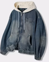 Dimitri Black 2WAY OG Essential Detroit Hooded Zip-Up Denim Dust Indigo DBE1DJ01DI Dimitri Black 2WAY OG Essential Detroit Hooded Zip-Up Denim Dust Indigo DBE1DJ01DI