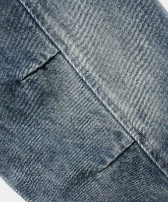 Dimitri Black 2WAY OG Essential Detroit Hooded Zip-Up Denim Dust Indigo DBE1DJ01DI 1