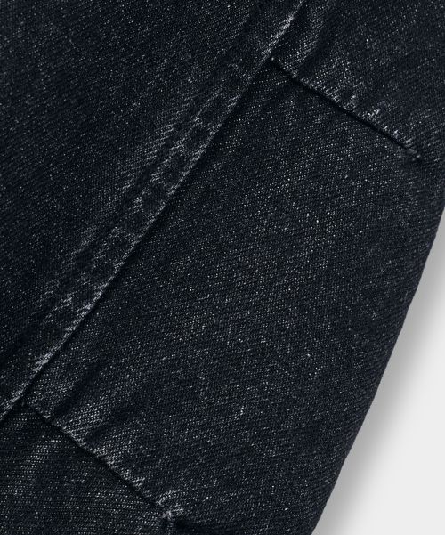 Sizing DIMITRI 黑色雙穿OG款底特律連帽外套復古黑色丹寧 DBF1DJ01VB