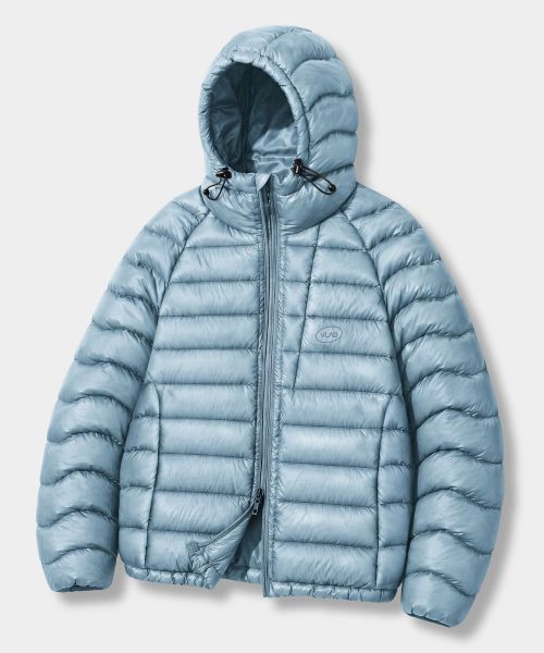 Dimitri Black [Renewal] Light Shell Lightweight PCK Down Jacket_Sky Blue VBE7HH02BL