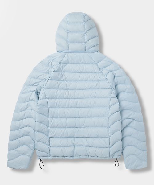 Lookbook Dimitri Black [Renewal] Light Shell Lightweight PCK Down Jacket_Sky Blue VBE7HH02BL