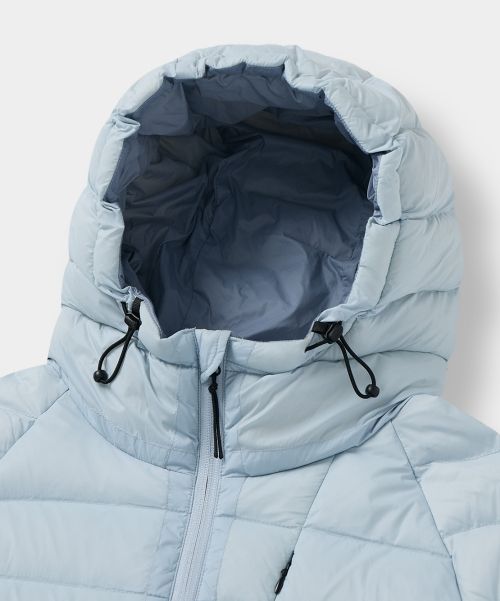 Shop Dimitri Black [Renewal] Light Shell Lightweight PCK Down Jacket_Sky Blue VBE7HH02BL