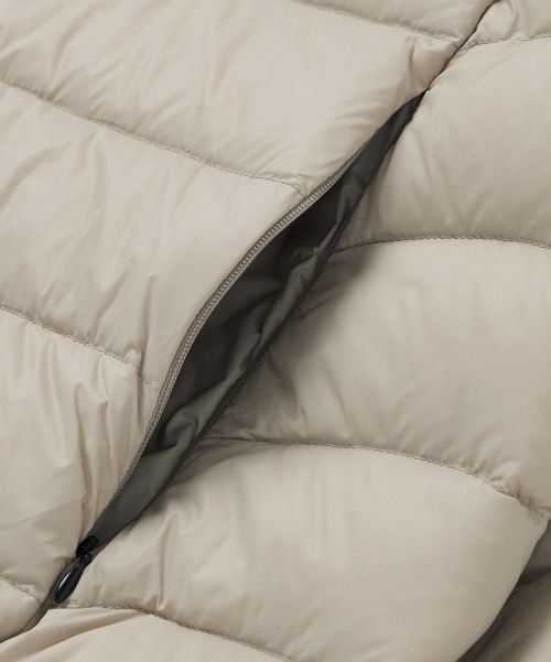 Details for Dimitri Black [Renewal] Light Shell Lightweight PCK Down Jacket - Oatmeal VBE7HH02LG
