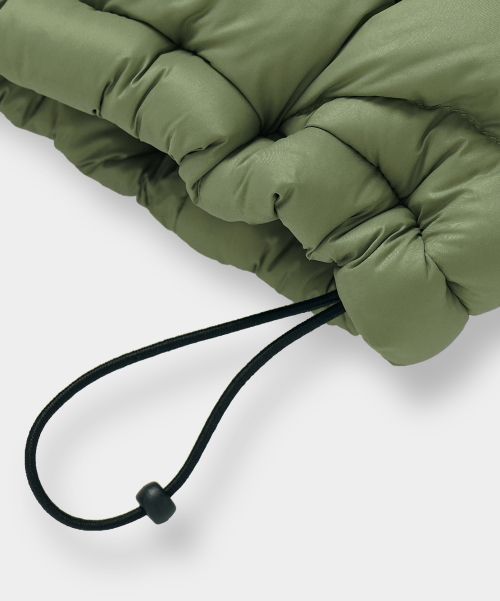 Sizing Dimitri Black [Renewal] Light Shell Lightweight PCK Down Jacket - Khaki VBE7HH02KK