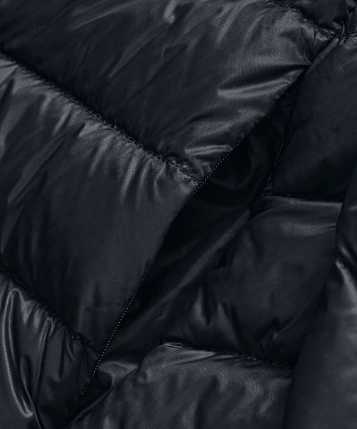 Details for Dimitri Black [Renewal] Lightweight Shell PCK Down Jacket - Black VBE7HH02BK