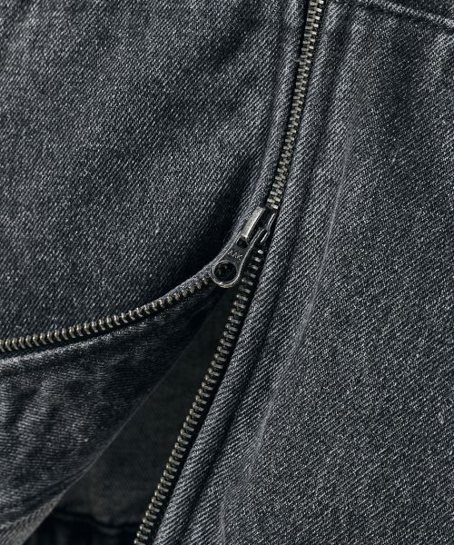 Details for DIMITRI BLACK ASI Four Season Essential Hoodie Zip-Up_Denim Vintage Black ABF1DJ01VB