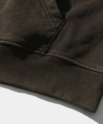 DIMITRI BLACK ASI Four Seasons Essential Hoodie Zip-Up_Pigment Brown ABDNTH01BR 3