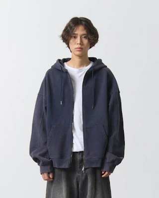 DIMITRI BLACK ASI 四季基本款連帽拉鍊外套 - 顏料海軍藍 ABD1TH01NY Order DIMITRI BLACK ASI 四季基本款連帽拉鍊外套 - 顏料海軍藍 ABD1TH01NY