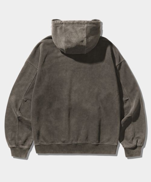 Lookbook DIMITRI BLACK ASI Four Seasons Essential Hoodie Zip-Up_Pigment Brown ABDNTH01BR