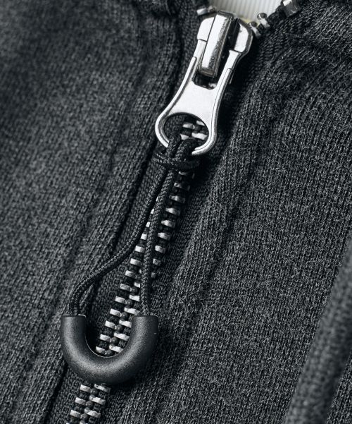 Purchase DIMITRI BLACK ASI Four Seasons Essential Hoodie Zip-Up_Crop Pigment Charcoal ABF1TH02CH