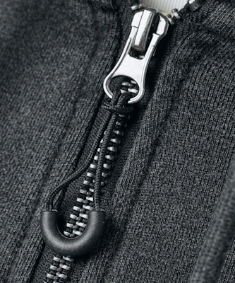 DIMITRI BLACK ASI Four Seasons Essential Hoodie Zip-Up_Crop Pigment Charcoal ABF1TH02CH Purchase DIMITRI BLACK ASI Four Seasons Essential Hoodie Zip-Up_Crop Pigment Charcoal ABF1TH02CH