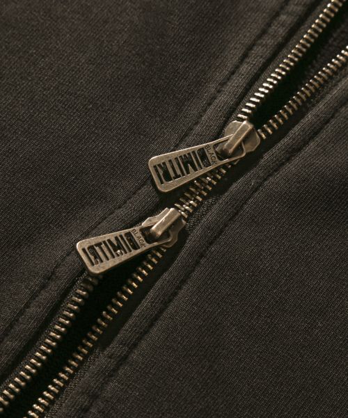 Sizing DIMITRI BLACK ASI Four Seasons Essential Hoodie Zip-Up_Pigment Brown ABDNTH01BR