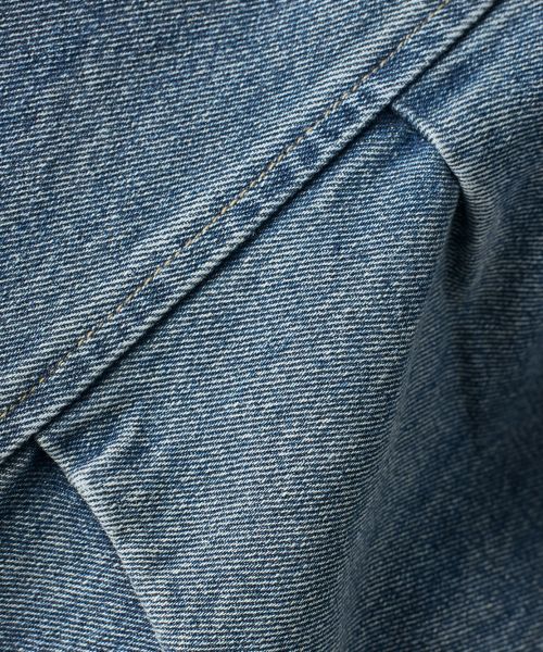 Sizing DIMITRI BLACK ASI Four Seasons Essential Zip-Up Hoodie_Denim Dust Indigo ABF1DJ01DI