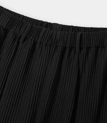 디미트리 블랙 ASI 와이드 원턱 플리츠 팬츠 - 블랙 ABD4PL03BK Shop 디미트리 블랙 ASI 와이드 원턱 플리츠 팬츠 - 블랙 ABD4PL03BK