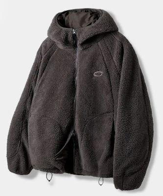DIMITRI BLACK Balaclava Slash Hood Zip-Up Sherpa Fleece Charcoal VBE8TH02CH Buy DIMITRI BLACK Balaclava Slash Hood Zip-Up Sherpa Fleece Charcoal VBE8TH02CH