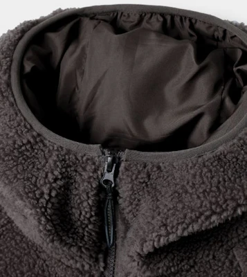 DIMITRI BLACK Balaclava Slash Hood Zip-Up Sherpa Fleece Charcoal VBE8TH02CH Shop DIMITRI BLACK Balaclava Slash Hood Zip-Up Sherpa Fleece Charcoal VBE8TH02CH