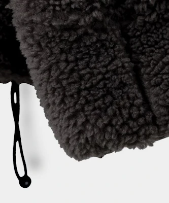 DIMITRI BLACK Balaclava Slash Hood Zip-Up Sherpa Fleece Charcoal VBE8TH02CH Cheap DIMITRI BLACK Balaclava Slash Hood Zip-Up Sherpa Fleece Charcoal VBE8TH02CH