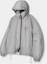Buy DIMITRI BLACK Balaclava Slash Hood Zip-Up Windbreaker Grey VBF1JP01GR