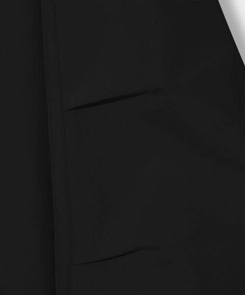 Sizing 디미트리 블랙 발클라바 슬래시 후드 집업 윈드브레이커 블랙 VBF1JP01BK