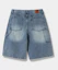 Shop DIMITRI BLACK 生物水洗工装短裤_浅蓝色 Bermuda 牛仔短裤 DBCUPS46BL
