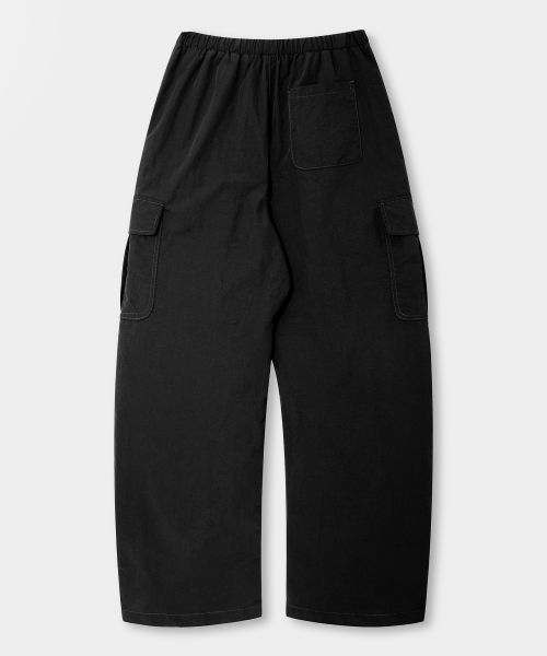 Lookbook DIMITRI 黑色 M65 弧形伞兵裤_NC 黑 DBF1PL03BK