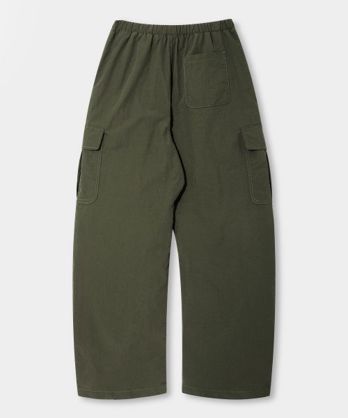 Lookbook DIMITRI 黑色M65降落伞弧形裤_NC橄榄色 DBF1PL03OL