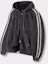 Buy Dimitri Black Pigment Track Knit Hoodie Zip-Up in Pigment Charcoal DBE8KH03CH