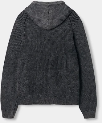 Dimitri Black Pigment Track Knit Hoodie Zip-Up in Pigment Charcoal DBE8KH03CH Order Dimitri Black Pigment Track Knit Hoodie Zip-Up in Pigment Charcoal DBE8KH03CH