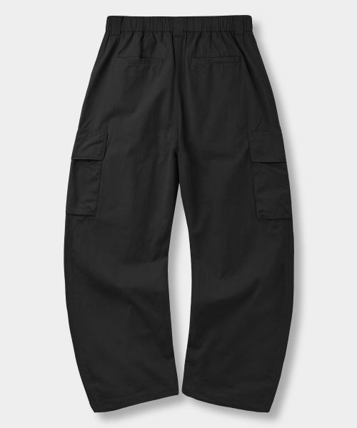 Lookbook DIMITRI BLACK VLAD Curved Banding Cargo Pants_Black VBF1PL05BK