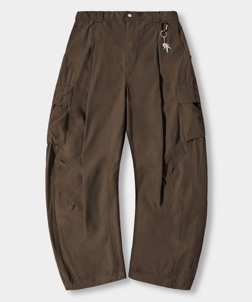 Order DIMITRI BLACK VLAD Curved Banding Cargo Pants_Brown VBF1PL05BR