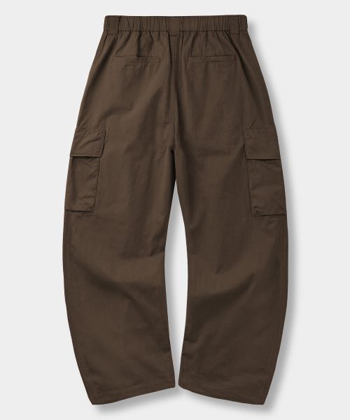 Lookbook DIMITRI BLACK VLAD Curved Banding Cargo Pants_Brown VBF1PL05BR