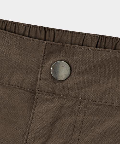 Shop DIMITRI BLACK VLAD Curved Banding Cargo Pants_Brown VBF1PL05BR