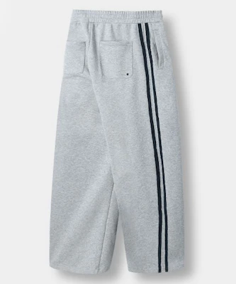 DIMITRI BLACK VLAD One-Tuck Curved Track Sweatpants Melange Gray VBF1PL01MG Lookbook DIMITRI BLACK VLAD One-Tuck Curved Track Sweatpants Melange Gray VBF1PL01MG